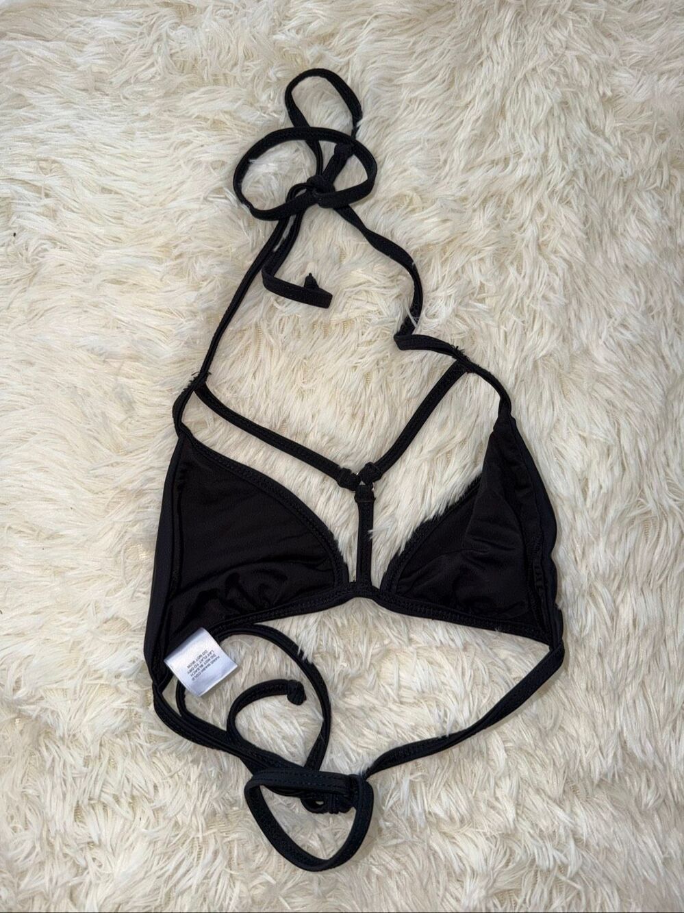 Nastygal size M black bra / bikini top
